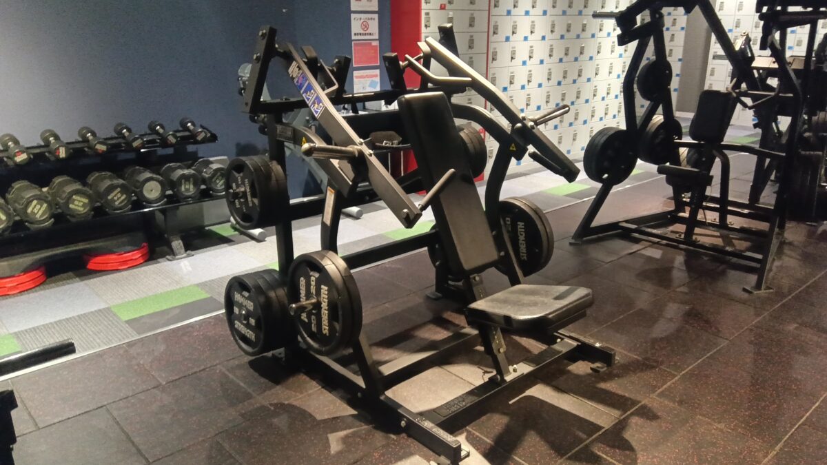 アイソラテラルスーパーインクラインプレス